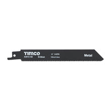 Load image into Gallery viewer, TimCo Reciprocating Saw Blades - Metal Cutting - Bi-Metal S922BF
