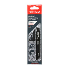 Load image into Gallery viewer, TimCo Reciprocating Saw Blades - Metal Cutting - Bi-Metal S922BF
