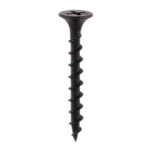 Load image into Gallery viewer, Drywall Timber Stud Plasterboard Screws - PH - Bugle - Coarse Thread - Black 3.5 x 32
