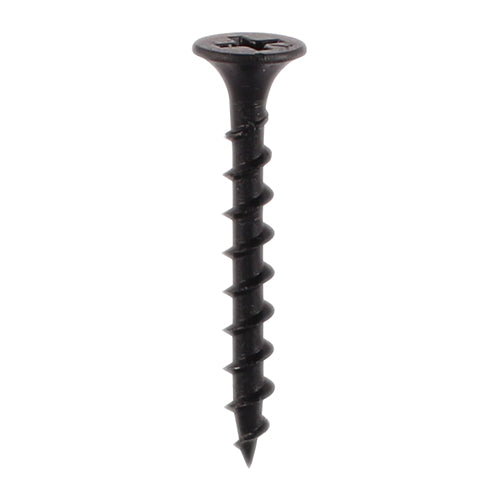 TIMCO Drywall Timber Stud Plasterboard Screws PH Bugle Coarse  Black 3.5 x 32 (1000)