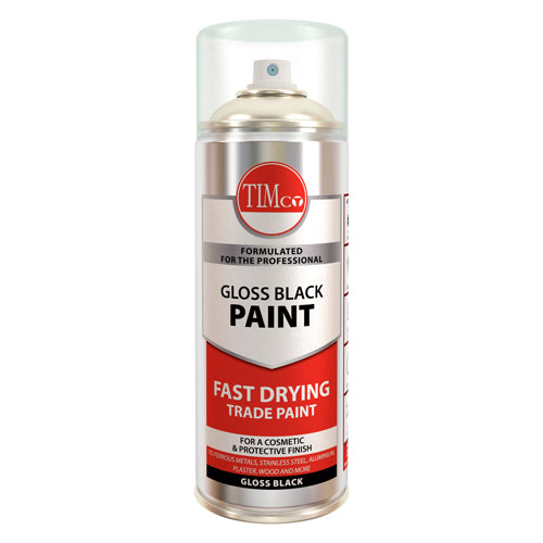TimCo Finishing Paint - Gloss - Black 380ml