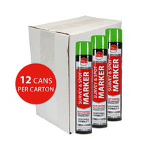 Load image into Gallery viewer, TIMCO SURVEY LINE MARKER SPRAY PAINT  - GREEN - 750ml
