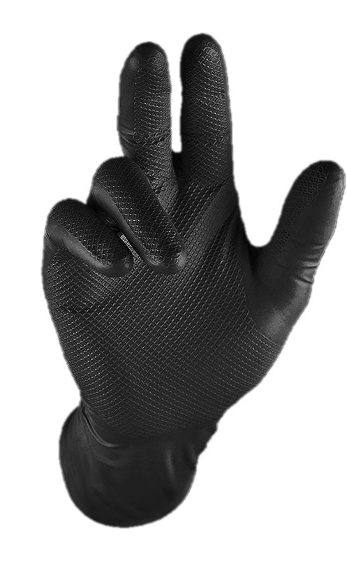 GRIPPAZ INDUSTRIAL DOT NITRILE DISPOSABLE GLOVES