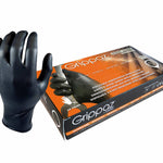 GRIPPAZ INDUSTRIAL DOT NITRILE DISPOSABLE GLOVES
