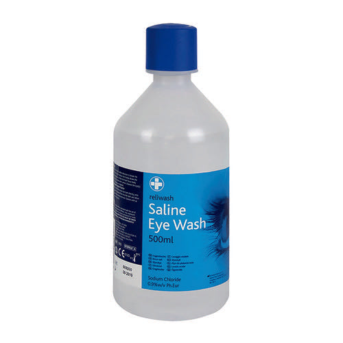 Reliance Medical Reliwash Saline Eye Wash 500ml 900