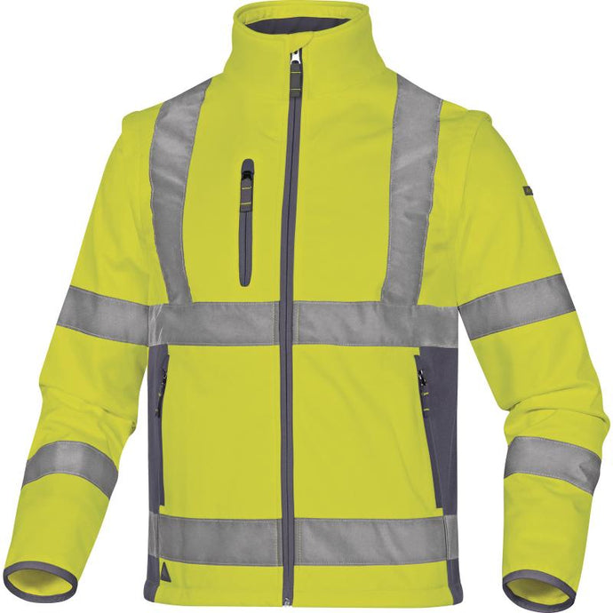 DELTAPLUS MOONLIGHT SOFTSHELL EXECUTIVE JACKET - YELLOW