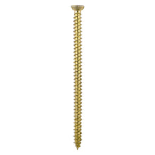 Load image into Gallery viewer, TIMCO 7.5 x 150 Concrete Screws TX Flat Countersunk Yellow
