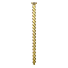 Load image into Gallery viewer, TIMCO Box of Concrete Screws - TX - Flat Countersunk - Yellow 7.5 x 150
