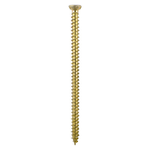 TIMCO 7.5 X 70 Concrete Screws TX Flat Countersunk Yellow