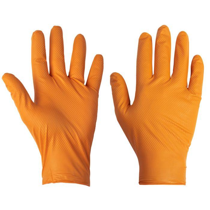 Supertouch PG-901 Disposable Nitrile Diamond Grip Gloves