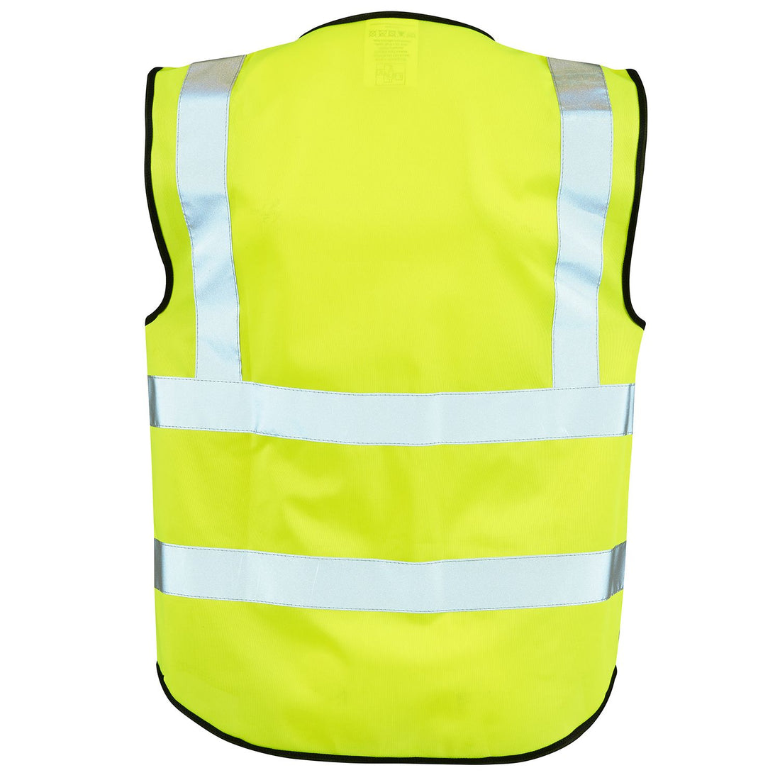 SUPERTOUCH HI VIZ EXECUTIVE YELLOW ZIP VEST