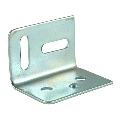 TIMCO ANGLE STRETCHER PLATE BRACKET  - Zinc 38mm x 25mm x 29mm BOX 100pcs