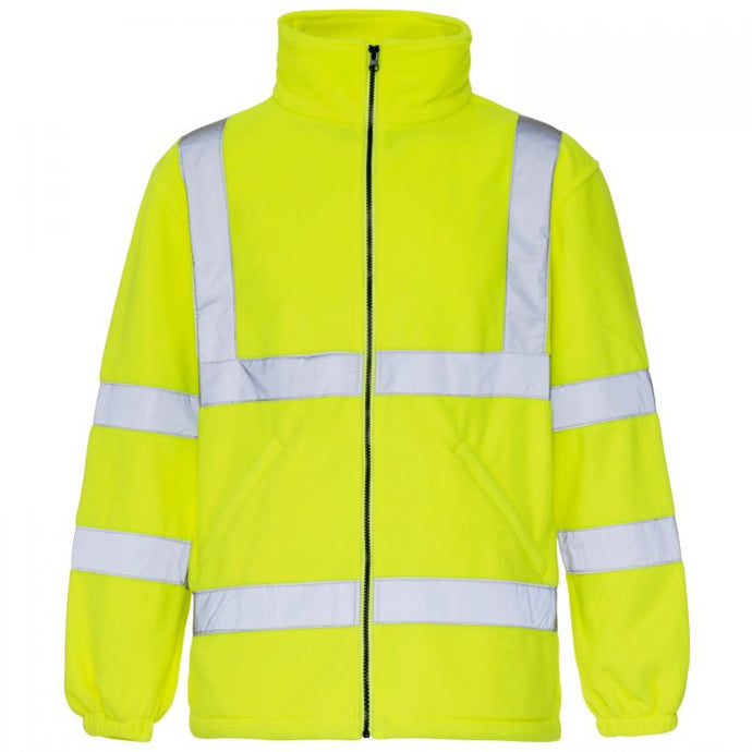SUPERTOUCH MICRO FLEECE JACKET - HV YELLOW